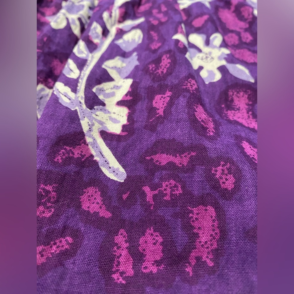 The Vermont Country Store Batik Print Muumuu Dress - Picture 8 of 10